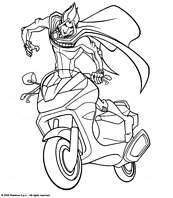 coloriage winx brandon